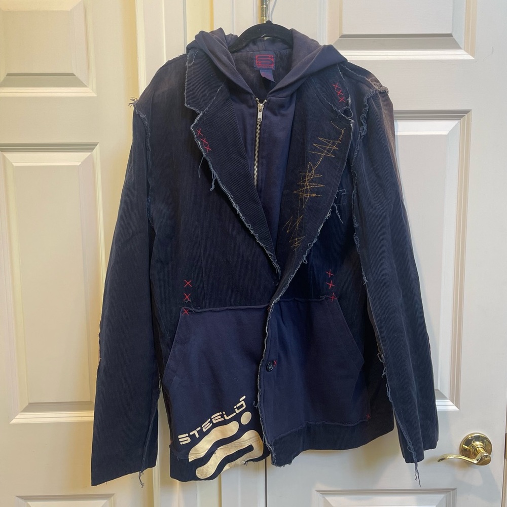 Steelo Men’s Corduroy Blazer Jacket